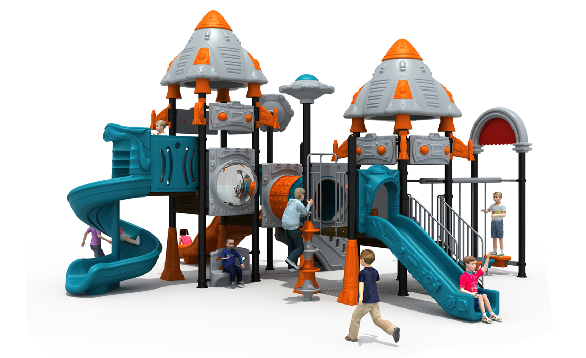 滑梯大型儿童游乐场设备室外幼儿园滑梯设施  8.76x8.2x5.4m