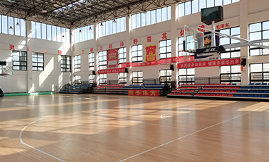 运动木地板篮球馆